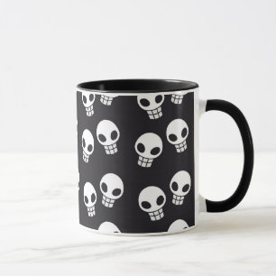 Skull Print Mug