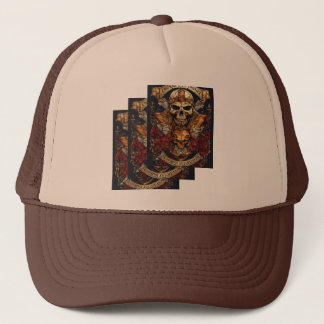 Skull Printed Premium Cap