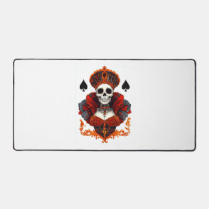 Skull Queen of Spades Desk Mat