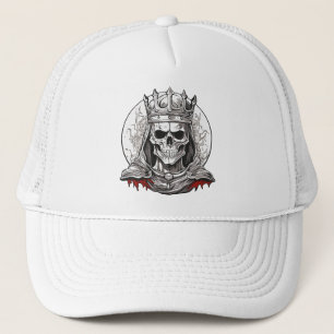 SKULL QUEEN TRUCKER HAT