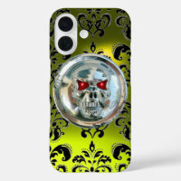SKULL RIDERS DAMASK GEMSTONE Topaz  Yellow
