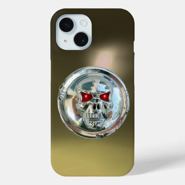SKULL RIDERS grey Case-Mate iPhone Case (Back)