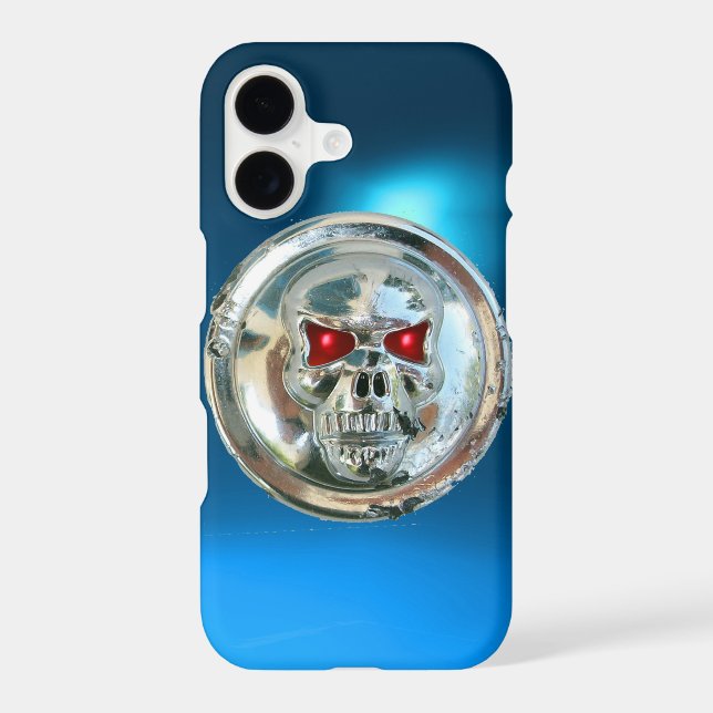 SKULL RIDERS MONOGRAM blue (Back)