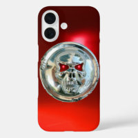 SKULL RIDERS MONOGRAM red