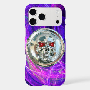 SKULL RIDERS Pink Blue Purple Fractal Swirls