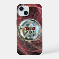 SKULL RIDERS Pink Metal Grey Fractal Swirls