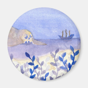 Skull Rock Magnet