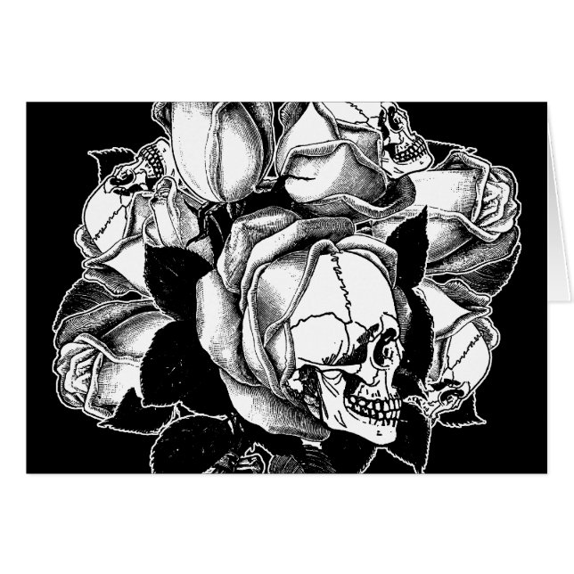 Skull Roses (Front Horizontal)