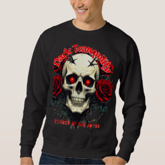 Skull & Roses – Dark Tranquility Sweatshirt