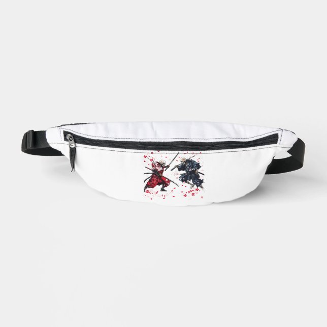 Skull Samurai Duel Bum Bags (Front)