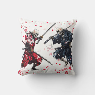 Skull Samurai Duel Cushion