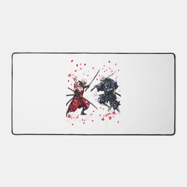 Skull Samurai Duel Desk Mat (Front)