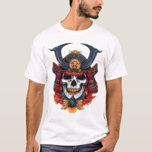 Skull Samurai Mask T-Shirt