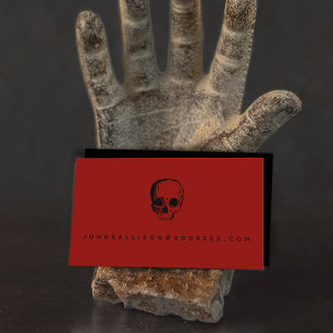 Skull Scary  Calling Card