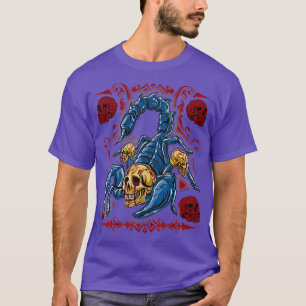 Skull Scorpion Goth Insect Lover T-Shirt