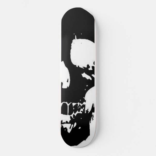skull skate deck (Front)