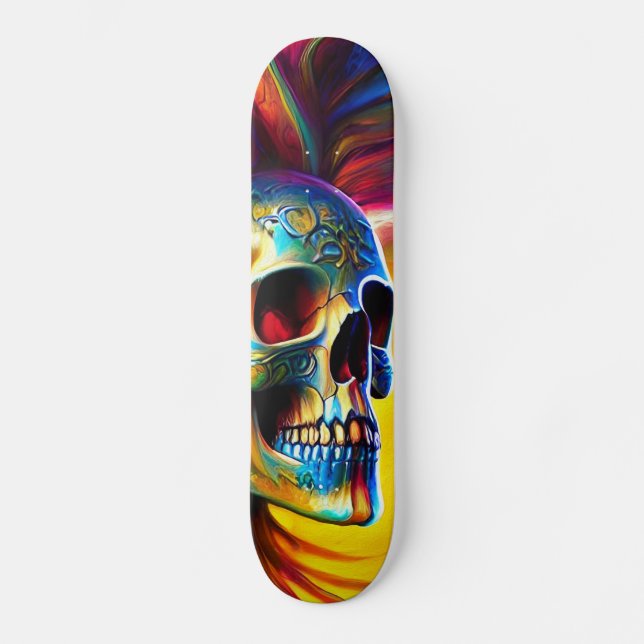 Skull Skateboard (Front)