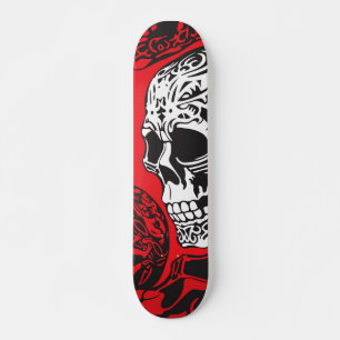skull skateboard