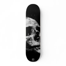 Skull Skateboard by Evlear
