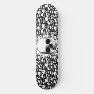Skull Skateboard Deck