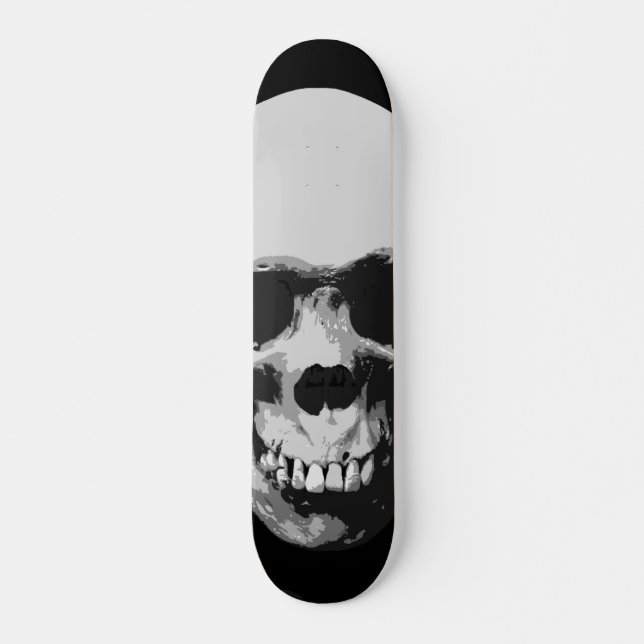 Skull Skateboard - Skull Pop Art Skateboards (Front)