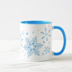 Skull Snowflakes Mug