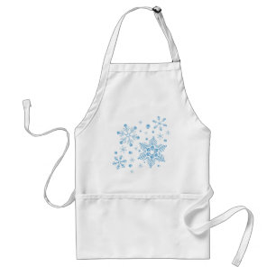 Skull Snowflakes Standard Apron