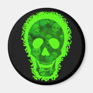 Skull Spectres Big Skull fridge magnet