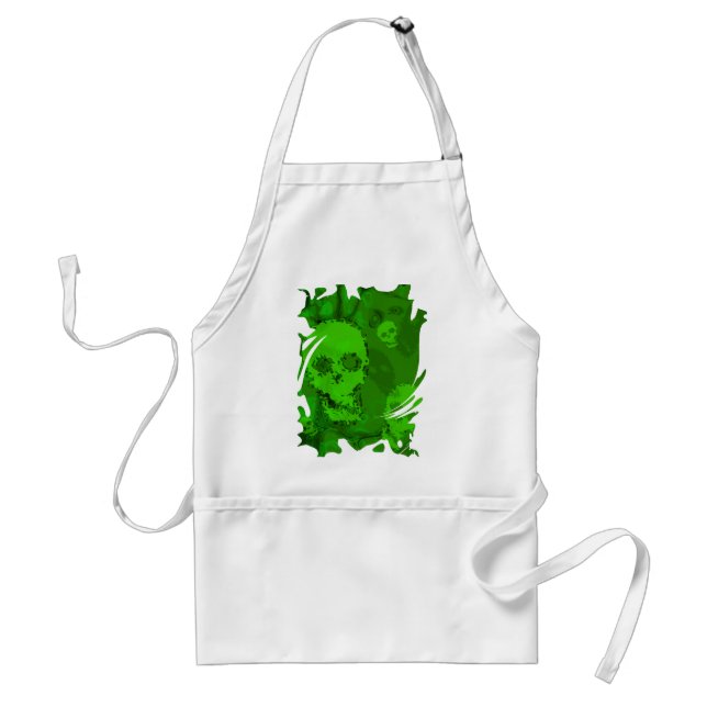 Skull Spectres swirl apron (Front)