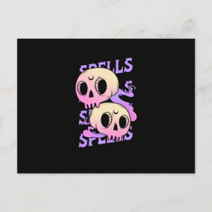 Skull Spell!! Postcard