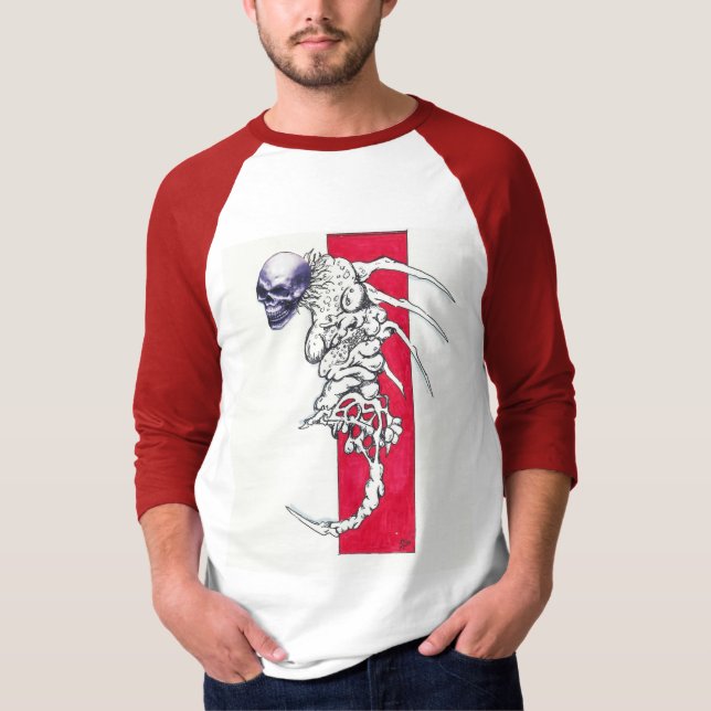 skull spine T-Shirt (Front)