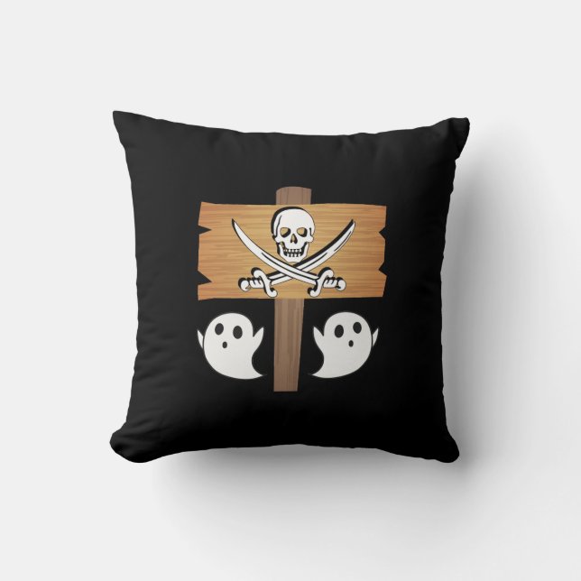 Skull Spirits Cushion (Front)