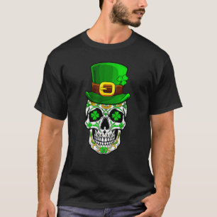 Skull St Patricks Day Irish Saint Patricks Day of  T-Shirt