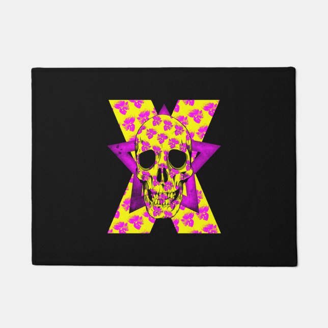 Skull Star Doormat (Front)