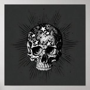 Skull & Stars III Poster