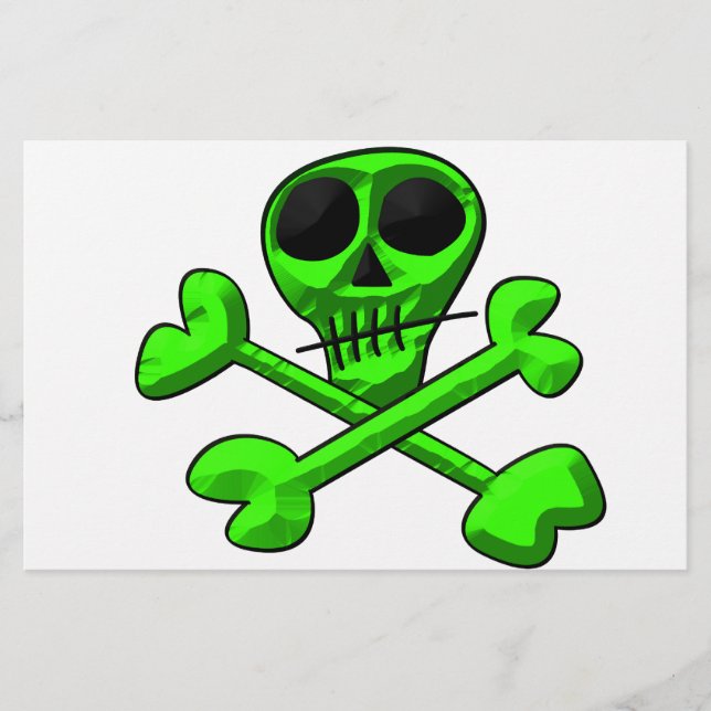 Skull Stationery (Front)