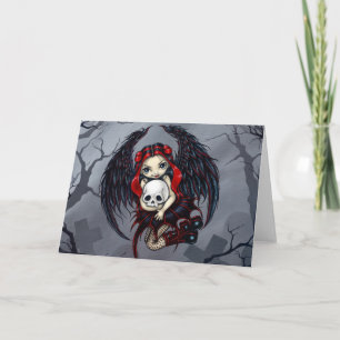"Skull Stealer" Greeting Card