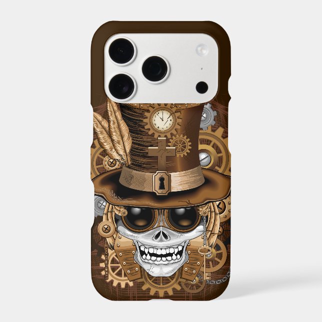 Skull Steampunk Voodoo Retro Machine (Back)