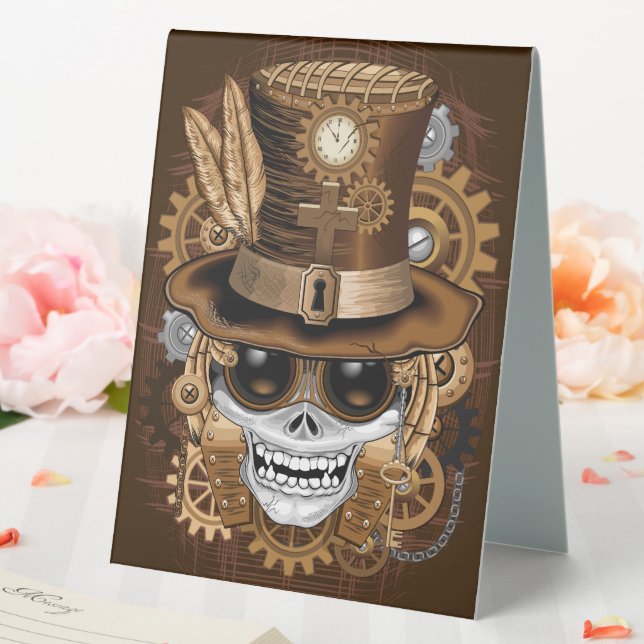 Skull Steampunk Voodoo Retro Machine (In SItu (Wedding))