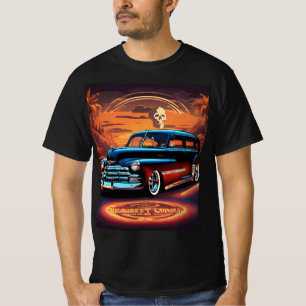 Skull & Steel: 1947 Chevrolet Fleetmaster tshirt 