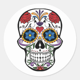 Skull sticker