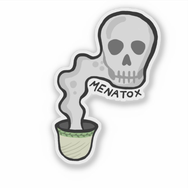 Skull Sticker (Front)