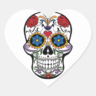 Skull sticker