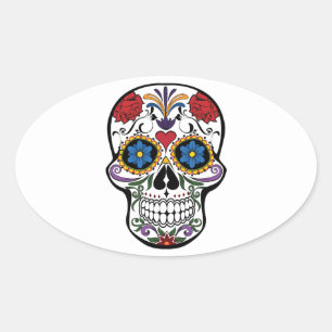 Skull sticker