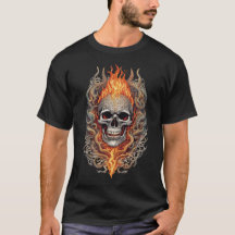 Skull T-Shirt: Gothic Design for Rebel Souls
