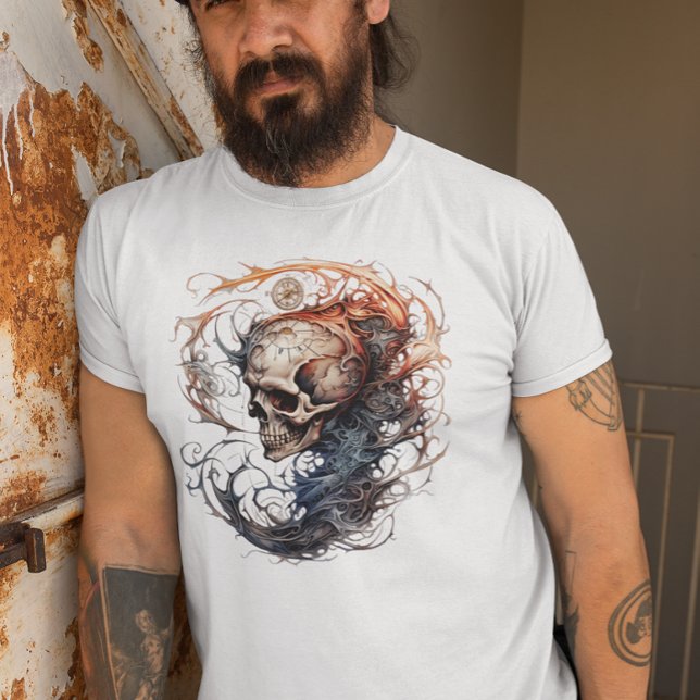 Skull Tattoo Design T-Shirt (Creator Uploaded)