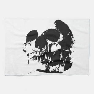 Skull Tea Towel
