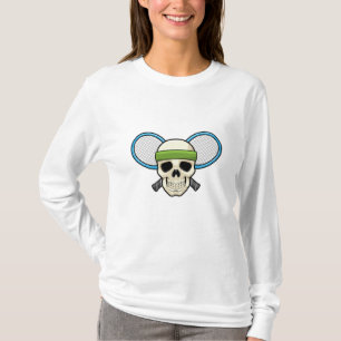 Skull Tennis Tennis racket T-Shirt