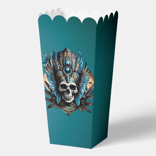 Skull that embodies the mystical aura  favour box (Front)