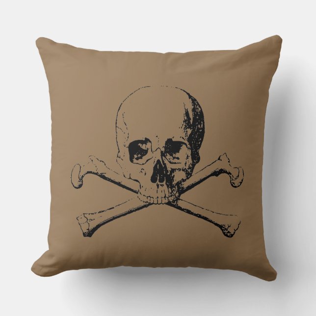 Skull & the Bones Cushion (Front)